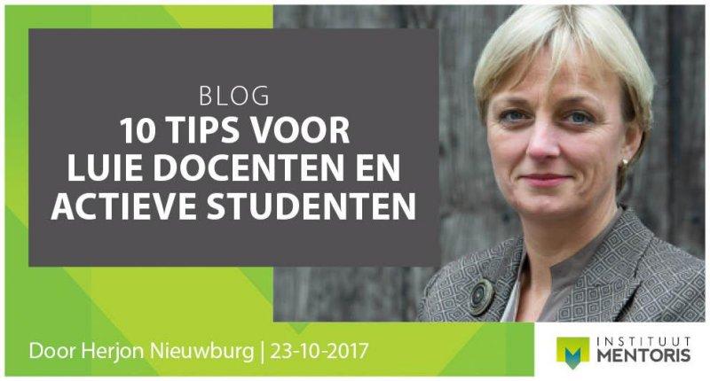 BA Blog 10 tips voor luie docenten en actieve studenten-1