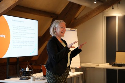 Docent voor de klas x 1260
